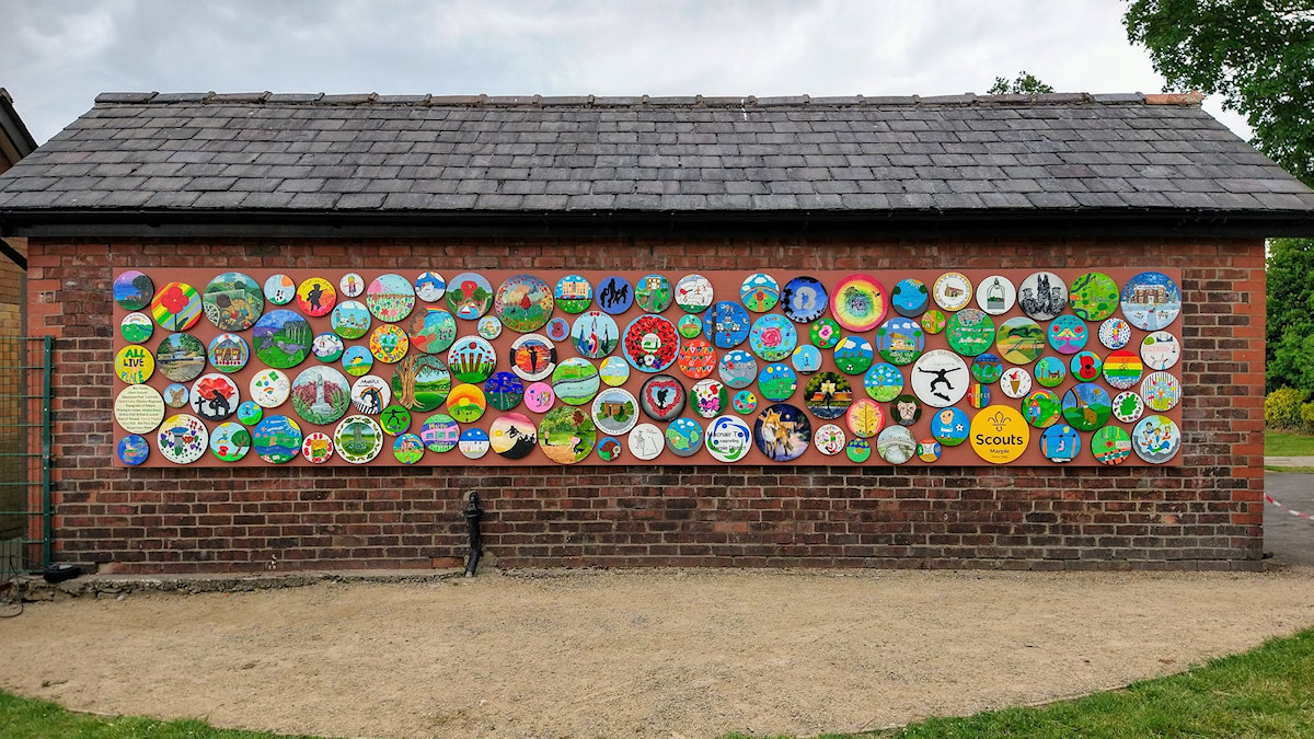 Friends of Marple Memorial Park Pavilion Art Project