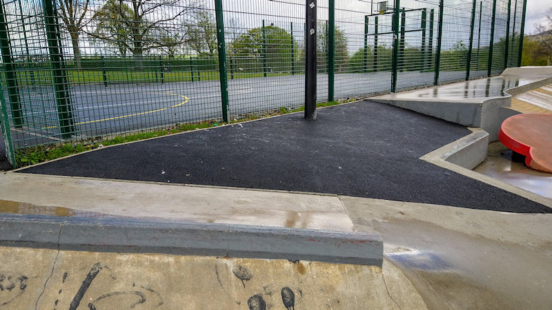 Skatepark resurface