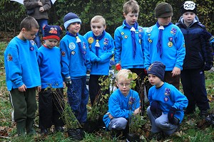 Beavers shiver for the Stockport Express