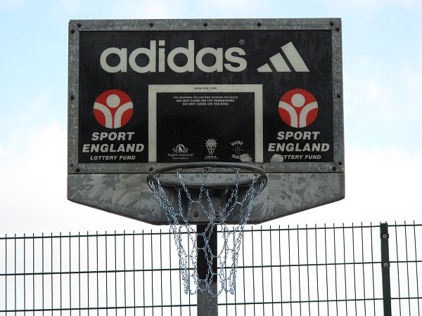 Adidas on sale basketball hoop