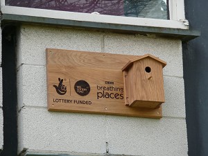 New BBC Breathing Places plaque